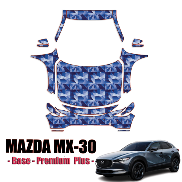 2022-2023 Mazda MX-30 Precut Paint Protection Kit – Full Front + A Pillars + Rooftop