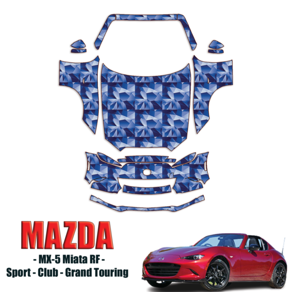 2016-2024 Mazda MX5 Miata RF Precut Paint Protection Kit – Full Front+