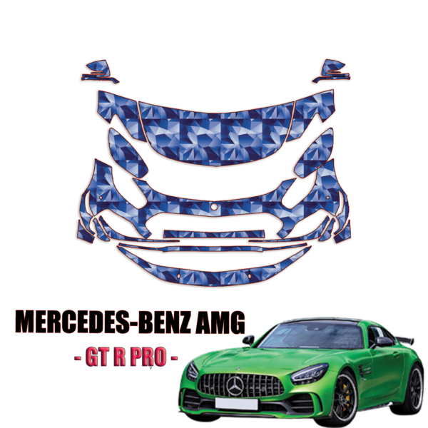 2020-2022 Mercedes-Benz AMG GT-R Precut Paint Protection Kit – Partial Front