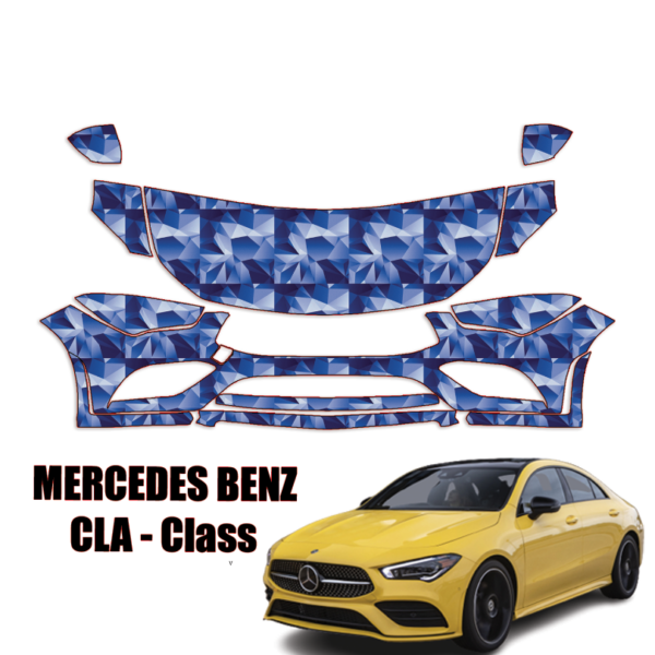 2020-2023 Mercedes-Benz AMG CLA 35 Precut Paint Protection Kit – Partial Front