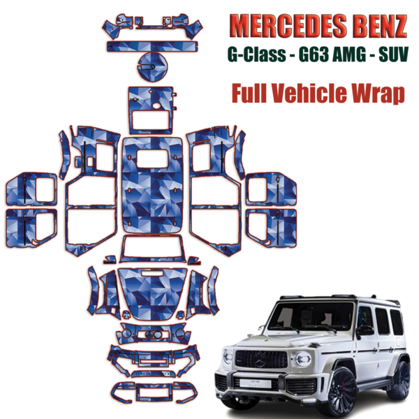2019-2024 Mercedes Benz G-Class Precut Paint Protection Kit (PPF) – FULL WRAP