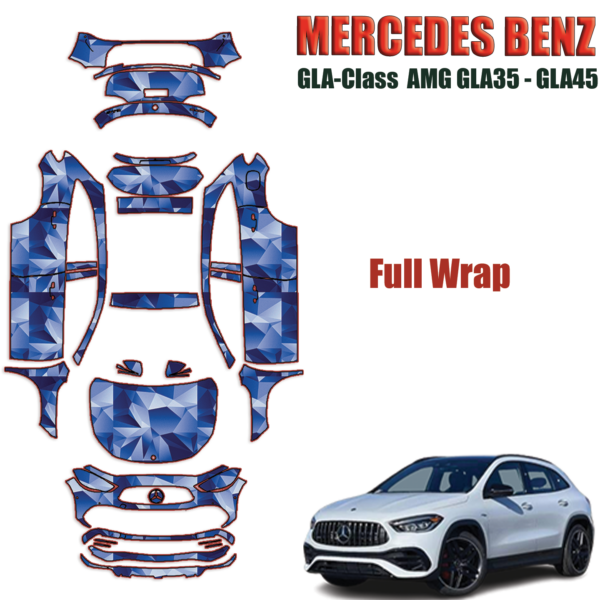  2020-2023 Mercedes Benz AMG GLA-Class PPF Paint Protection Kit – Full Wrap Vehicle