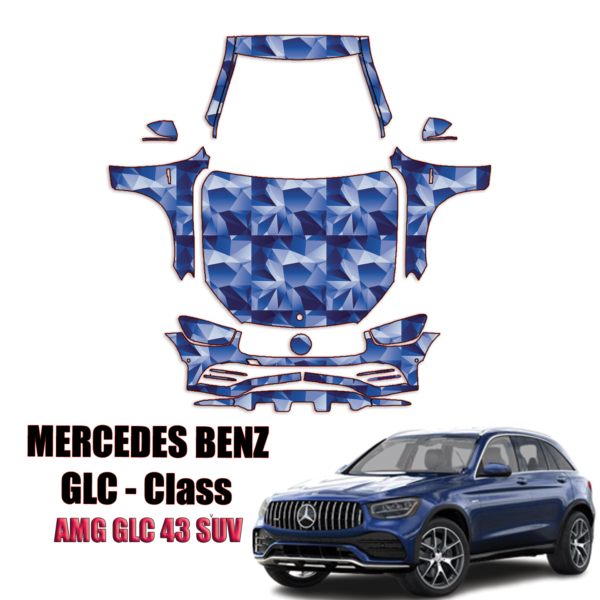 2017-2023 Mercedes-Benz GLC-Class Pre-Cut Paint Protection Kit – Full Front