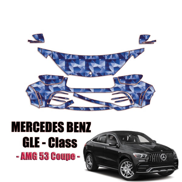 2021-2022 Mercedes-Benz GLE-Class AMG53 Precut Paint Protection Kit – Partial Front