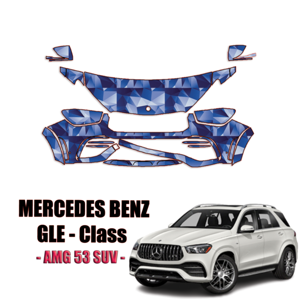 2021-2024 Mercedes-Benz GLE-Class PPF Kit Precut Paint Protection Kit – Partial Front