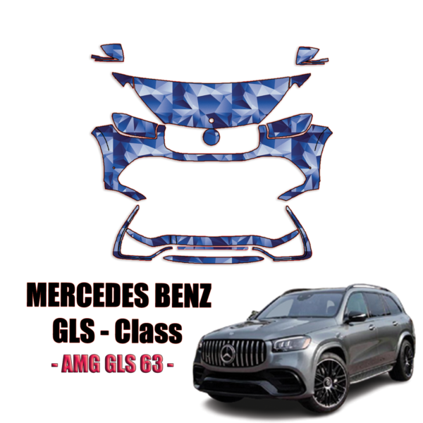 2020-2024 Mercedes-Benz GLS-Class Precut Paint Protection Kit – Partial Front