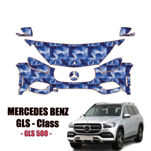 2020-2024 Mercedes-Benz GLS-Class Precut Paint Protection Kit Partial Front