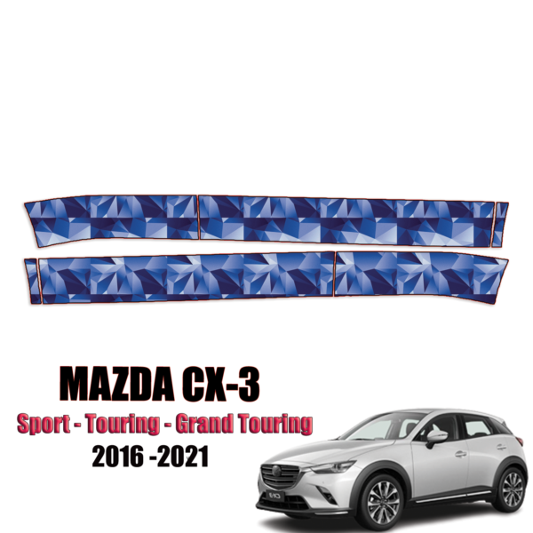 2016-2021 Mazda CX-3 Precut Paint Protection PPF Kit – Rocker Panels