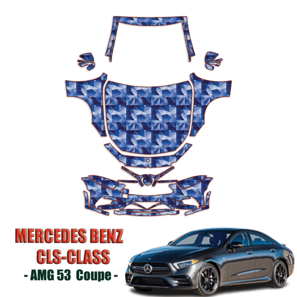 2019-2023 Mercedes-Benz CLS-Class AMG 53 CoupePre Cut Paint Protection Kit – Full Front