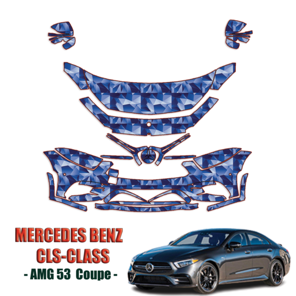 2019-2023 Mercedes-Benz CLS-Class AMG 53 Coupe Paint Protection Kit – Partial Front