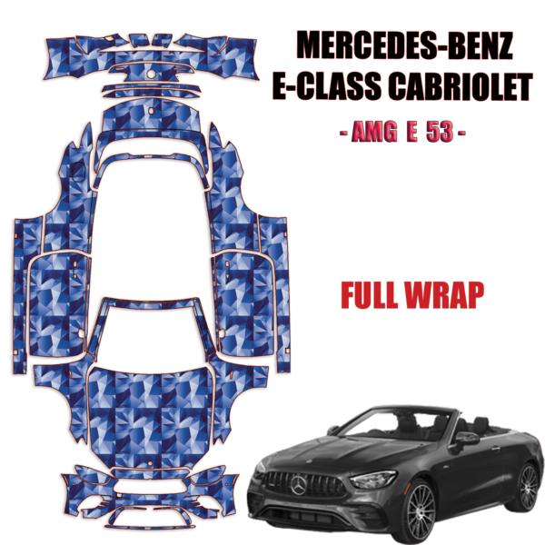 2022-2023 Mercedes-Benz E-Class Cabriolet Paint Protection Kit – FULL WRAP VEHICLE