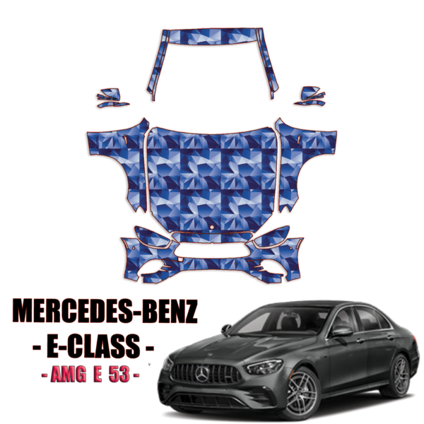 2019-2023 Mercedes-Benz E-Class Pre Cut Paint Protection Kit – Full Front