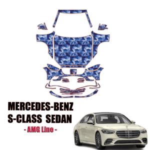 2021-2023 Mercedes-Benz S-Class Sedan Pre Cut Paint Protection Kit – Full Front + A Pillars + Rooftop