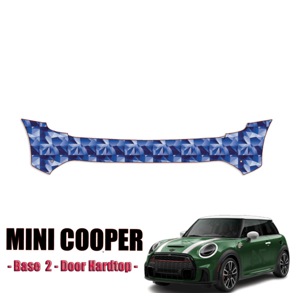 2018-2024 Mini Cooper 2 Door Hardtop Paint Protection Film – Rear Bumper