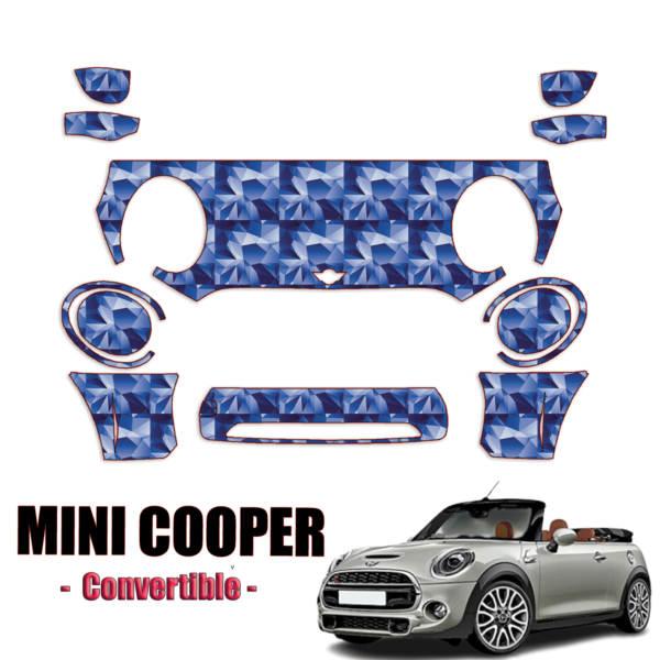 2018-2024 Mini Cooper 4 Door Hardtop Precut Paint Protection Kit – Partial Front