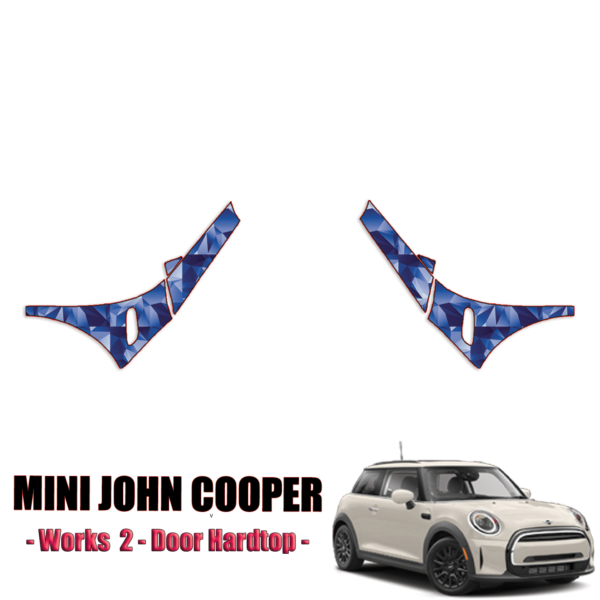 2018-2024 Mini John Cooper Works 2 Door Hardtop Paint Protection Kit  A Pillars