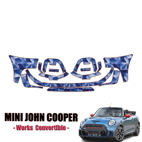 2022-2023 Mini Convertible Precut Paint Protection Kit – Front Bumper