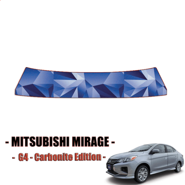 2021-2022 Mitsubishi Mirage G4 Precut Paint Protection Kit-Bumper Step