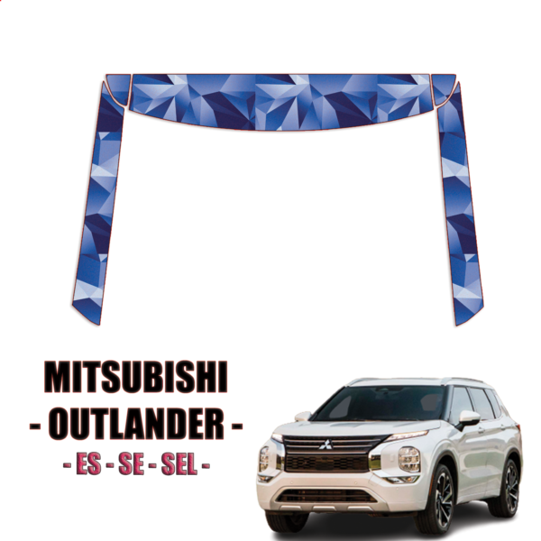 2022-2024 Mitsubishi Outlander Paint Protection PPF Kit – A Pillars + Rooftop