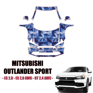 2016-2019 Mitsubishi Outlander Sport Pre Cut Paint Protection Kit – Full Front + A Pillars/Rooftop