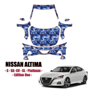 2019-2022 Nissan Altima – S, SR, SV, SL, Platinum, Edition One Pre Cut Paint Protection Kit – Full Front