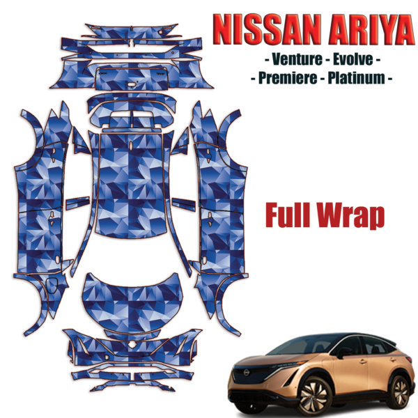 2023-2024 Nissan Ariya Precut Paint Protection PPF Kit – Full Wrap Vehicle