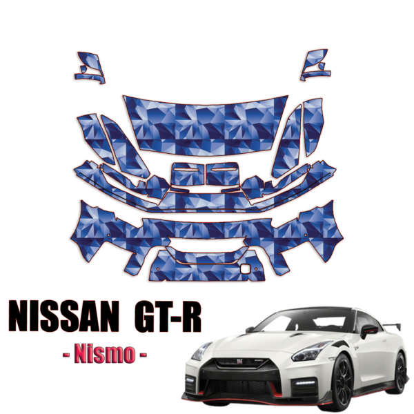 2017-2023 Nissan GT-R – NISMO Precut Paint Protection Kit – Partial Front