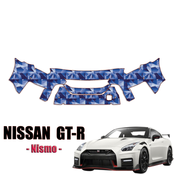 2017-2023 Nissan GT-R – NISMO Precut Paint Protection Kit – Front Bumper