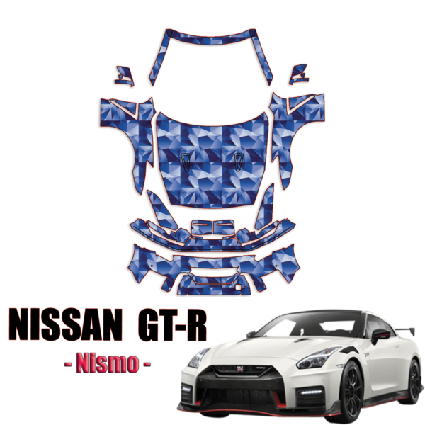 2017-2023 Nissan GT-R – NISMO Pre Cut Paint Protection Kit – Full Front +A Pillars + Rooftop