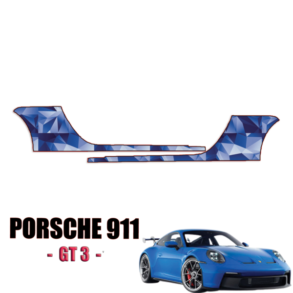 2018-2019 Porsche 911 GT3 Precut Paint Protection Kit – Rocker Panels
