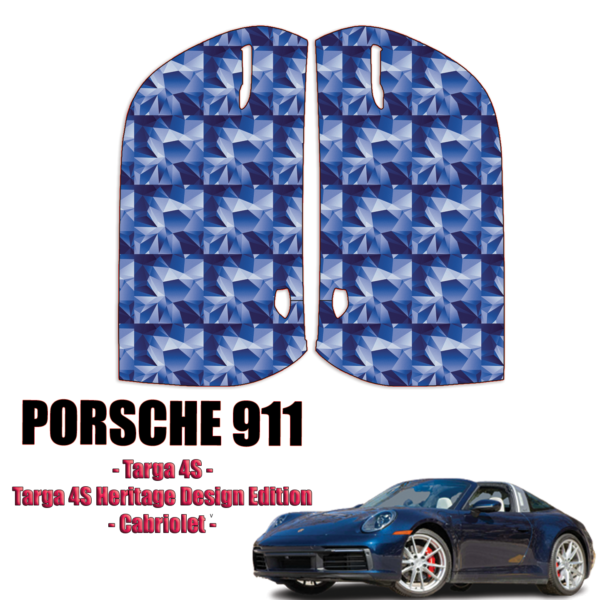 2021 Porsche 911 Targa 4S Heritage Design Edition Precut Paint Protection Kit – Full Doors