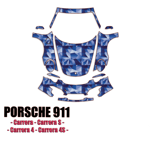 2013-2016 Porsche 911 Carrera Precut Paint Protection Kit – Full Front