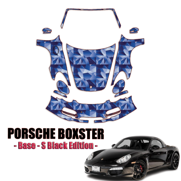2009-2012 Porsche Boxster Precut Paint Protection Kit – Full Front+