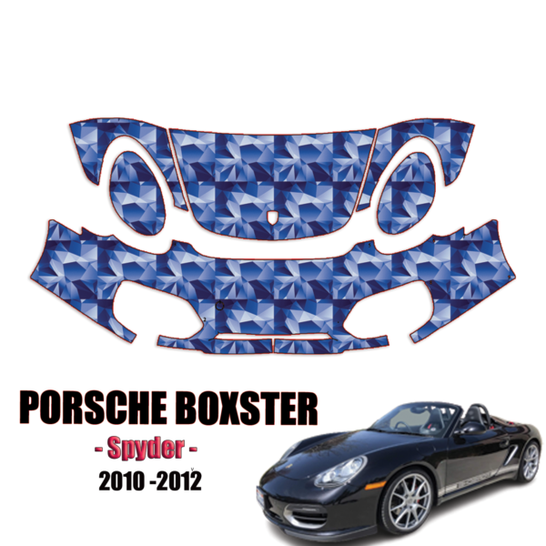 2011-2012 Porsche Boxster Spyder Precut Paint Protection Kit – Partial Front