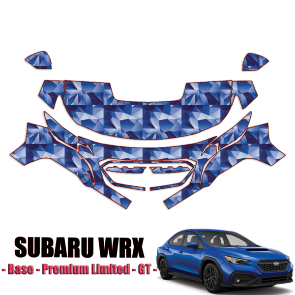 2022-2023 Subaru WRX Precut Paint Protection Kit – Partial Front