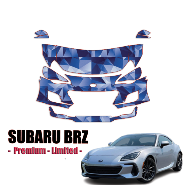 2017-2021 Subaru BRZ – Premium, Limited Precut Paint Protection Kit – Partial Front