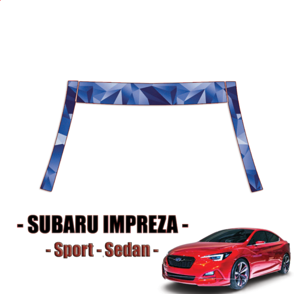 2020-2023 Subaru Impreza Sport Sedan Paint Protection Kit –  A Pillars + Rooftop