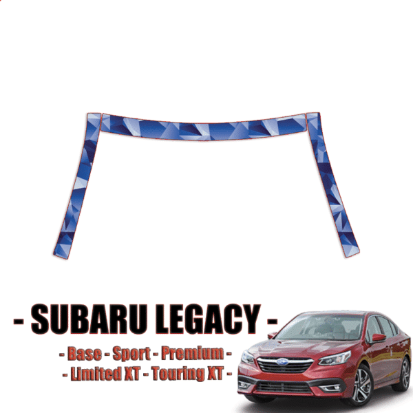 2020-2022 Subaru Legacy-Paint Protection Kit A Pillars+Rooftop