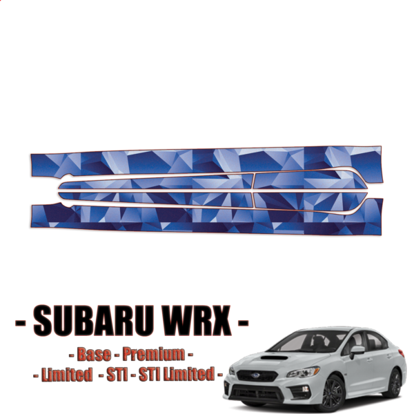 2018 – 2022 Subaru WRX Precut Paint Protection Kit-Rocker Panels