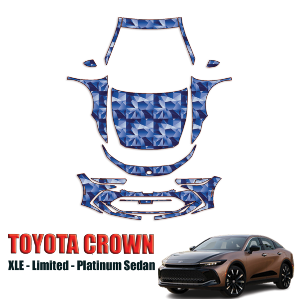 2023-2024 Toyota Crown Precut Paint Protection Kit – Full Front+