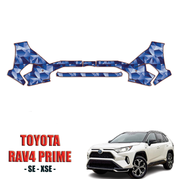 2021-2024 Toyota Rav4 Prime Precut Paint Protection Kit – Front Bumper