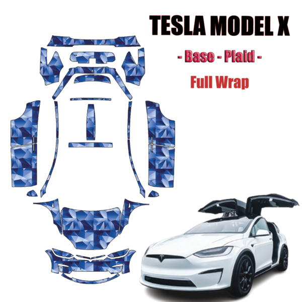 2020-2024 Tesla Model X Precut Paint Protection Kit – Full Vehicle Wrap