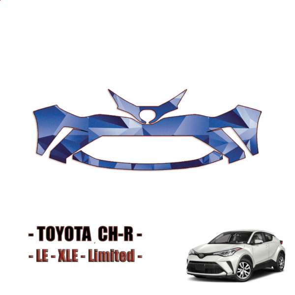 2020-2023 Toyota C-HR Precut Paint Protection Kit – Front Bumper