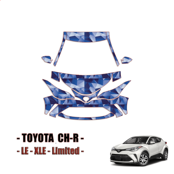 2020-2023 Toyota C-HR – LE, XLE, Limited  Pre-Cut Paint Protection Kit – Partial Front