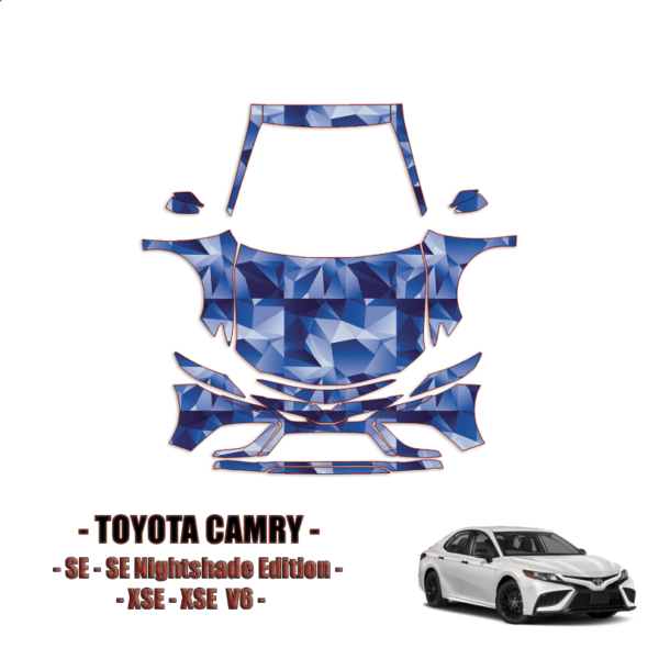 2021-2024 Toyota Camry Precut Paint Protection Kit – Full Front+