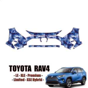 2019-2024 Toyota Rav4 Precut Paint Protection Kit – Front Bumper
