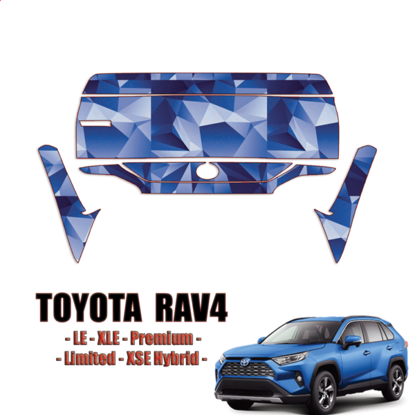 2019-2024 Toyota Rav4 Precut Paint Protection Kit PPF – Tailgate (Assembly)