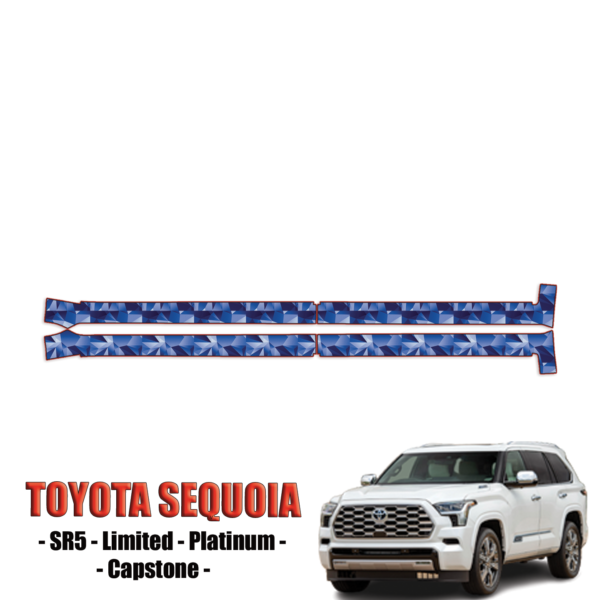 2023-2024 Toyota Sequoia Precut Paint Protection Kit – Rocker Panels