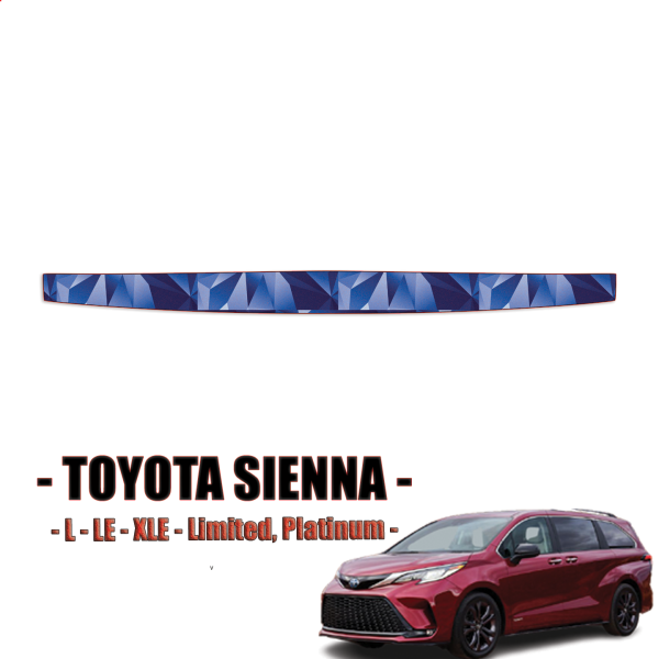2021-2024 Toyota Sienna Precut Paint Protection Kit-Bumper Step