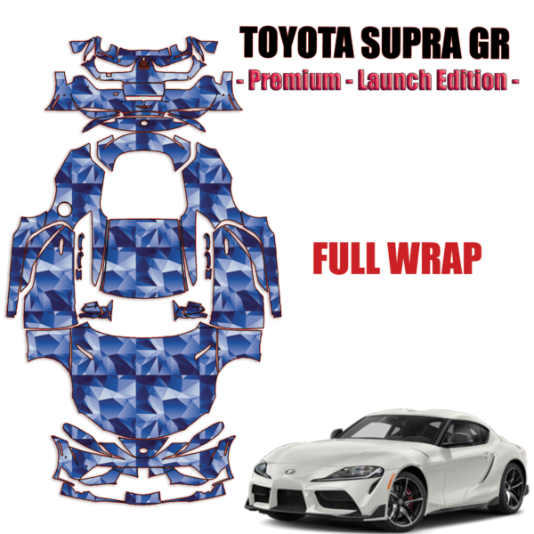 2020 Toyota GR Supra Precut Paint Protection Kit – Full Wrap Vehicle